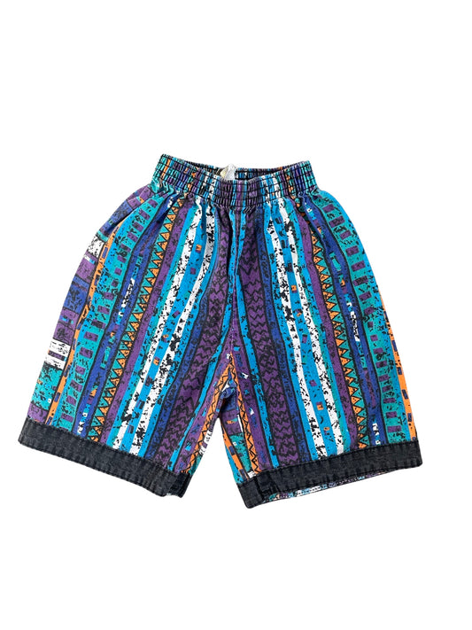 Vintage Graphic Print Jams-style Surf Shorts from CONNECTORS Brand