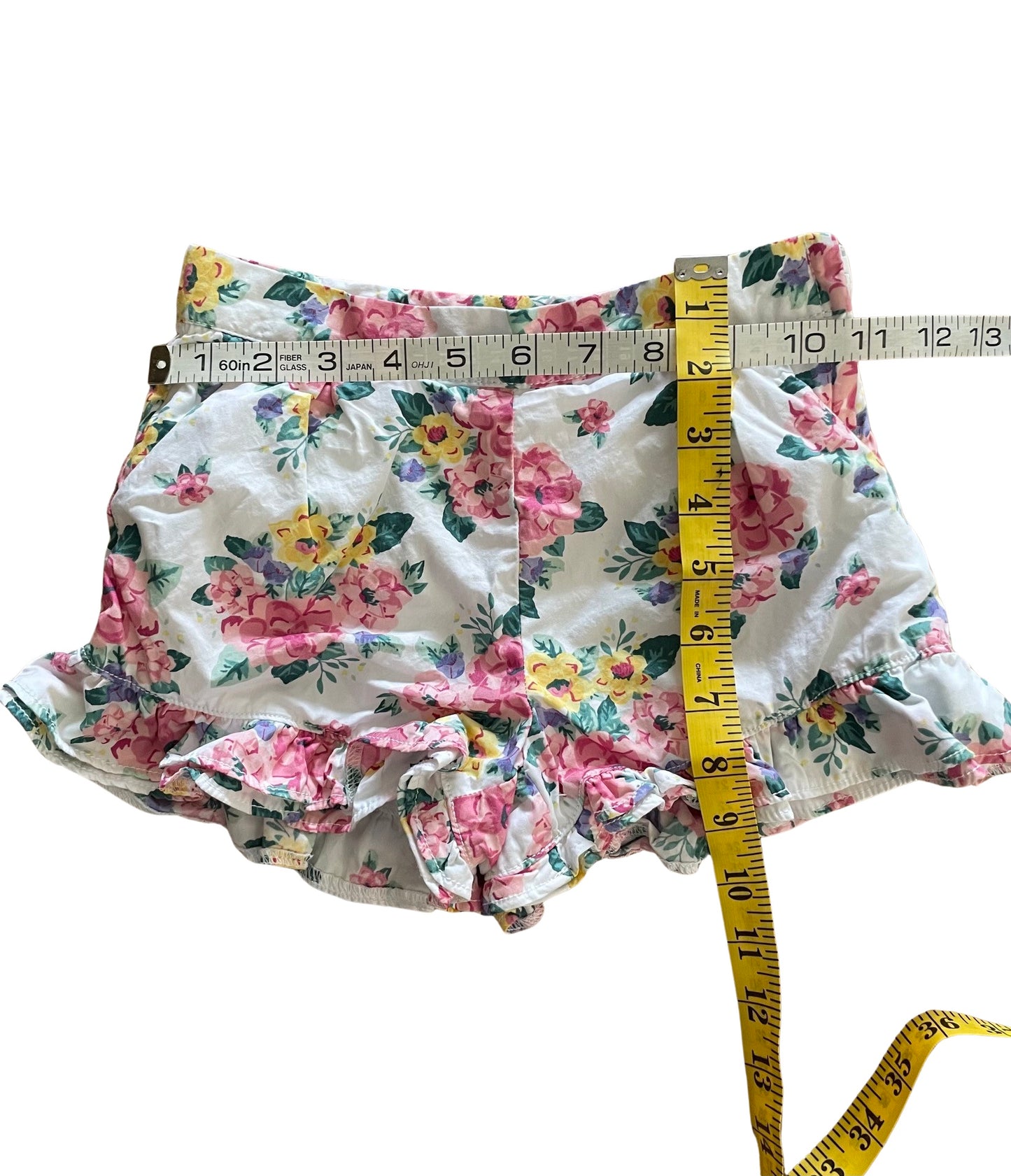 Janie and Jack Floral Print Shorts